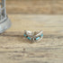Y. Hattie Chevron Ring Turquoise